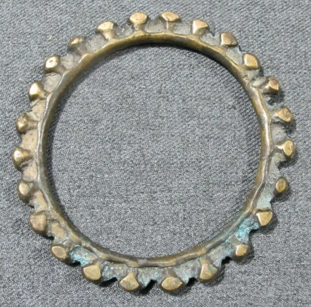Old Naga Burma Bronze Bracelet