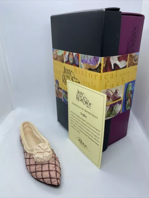 Just The Right Shoe Collection 'Truffles',  Boxed With Certificate