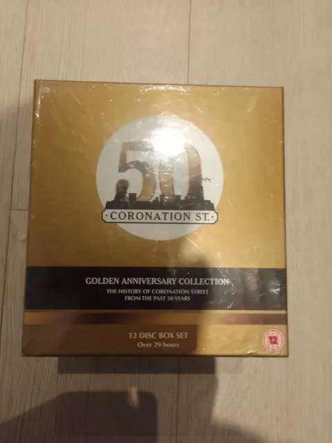 50 Coronation street Golden Anniversary Collection DVD Box set New/Sealed......