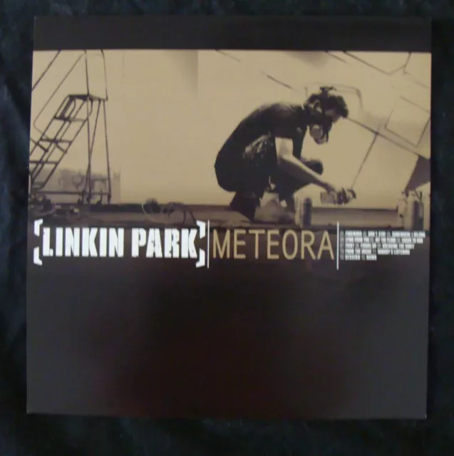 LINKIN PARK Album poster METEORA original record store promo 2003 2SIDED