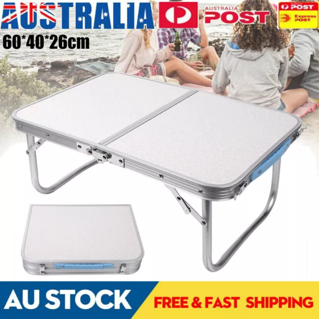 Portable Folding Mini Table Picnic Camping Outdoor BBQ Aluminium Camp Table New