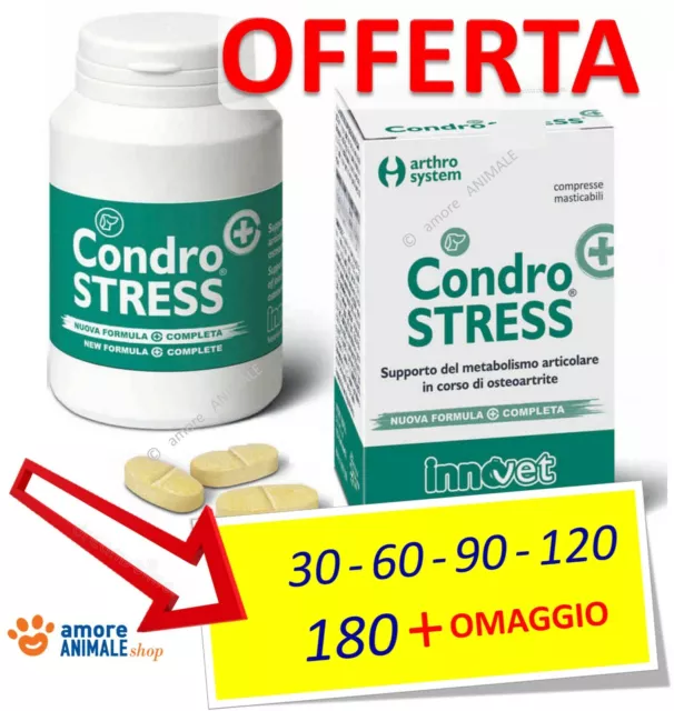 Innovet Condrostress (+)  30 / 60 / 90 / 120 / 180 Cpr per cani - Integratore