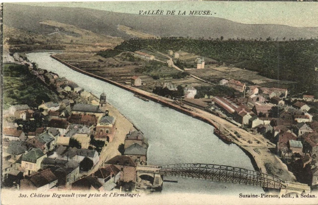 CPA Vallée de la Meuse CHATEAU-REGNAULT - vue prise de l'Ermitage (173845)