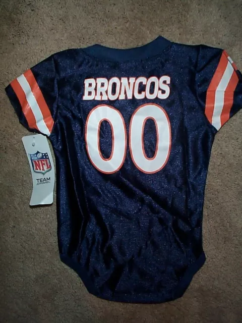 (2023-2024) Denver Broncos nfl INFANT BABY NEWBORN Jersey 3-6 M 3-6M 3-6 Months