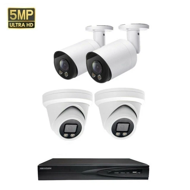 Dôme mixte 5MP VAI2346HKW + Bullet VAI2055HKW + Kit enregistreur Hikvision...