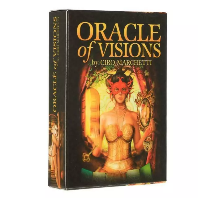 Oracle of Visions Full English 52 Cards Deck Tarot Divination Fate Board Game