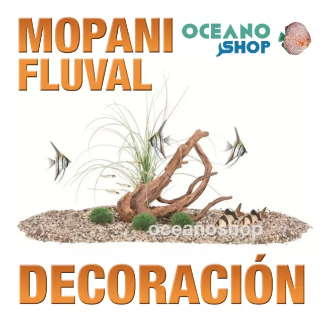 RÉPLICAS FLUVAL DECORACIÓN - MOPANI ornamento acuario gran calidad y realidad