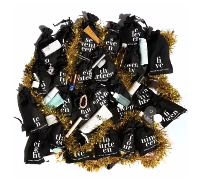 NICHE BEAUTY LUXURY Beauty Advent Calendar 2023 New Worth Over 1200