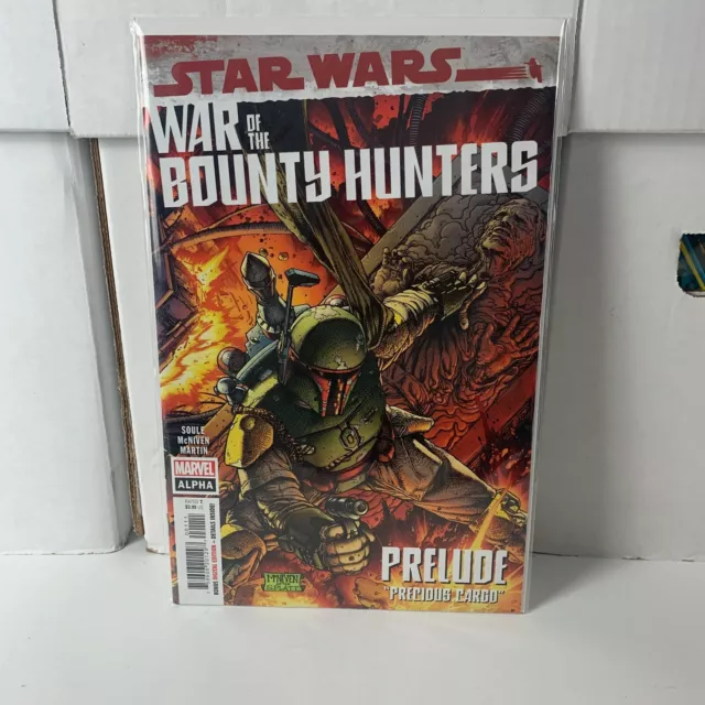 Star Wars War of the Bounty Hunters Alpha #1 Marvel 2021 NM Comics Book