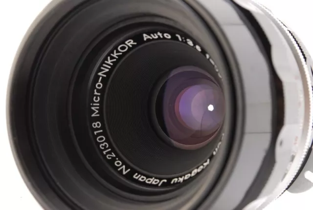[Near MINT] Nikon Ai Micro Nikkor 55mm f/3.5 MF Macro from japan Lens From JAPAN