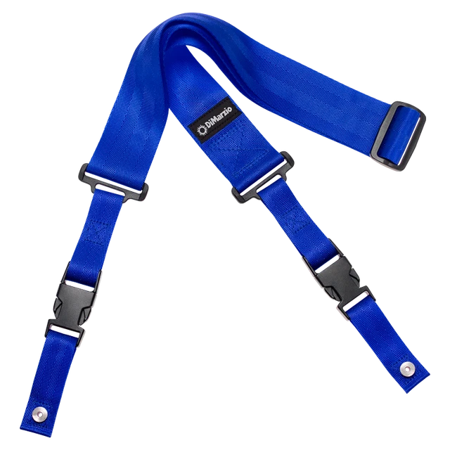 DiMarzio DD2200BL Cliplock Guitar Strap - Blue