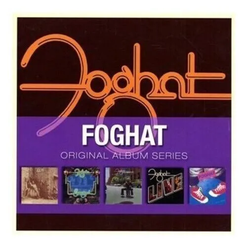 Foghat (5 Cd) St + Energized + Fool For The City + Live + Tight Shoes *New*