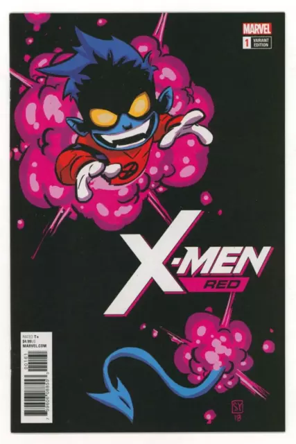 Marvel Comics X-MEN: RED (2018) #1 SKOTTIE YOUNG Variant Cover