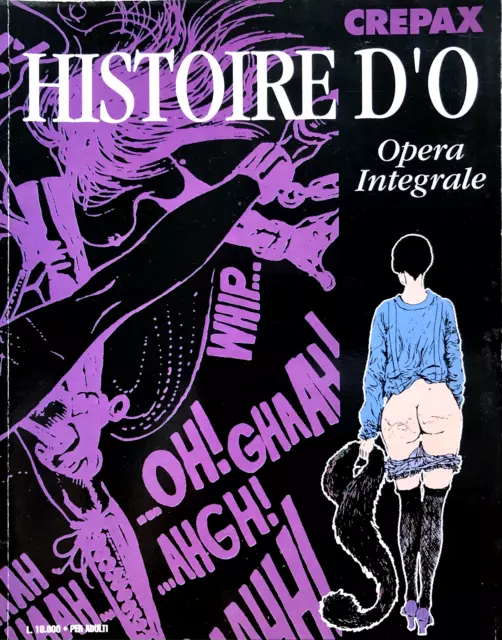 Crepax Histoire D'O - fumetto erotico completo 3 Volumi opera integrale