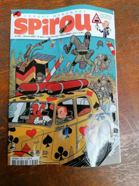 Spirou N°3697 : Le groom vert-de-gris