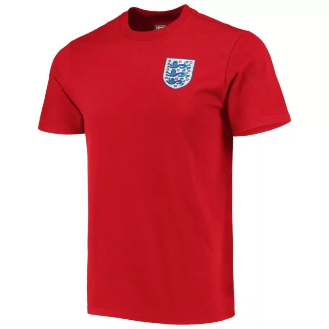 Official England Football T Shirt Mens Large National Team Crest Logo Top L