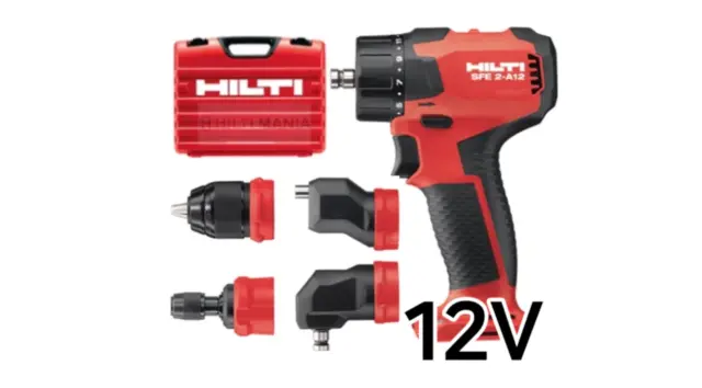 Hilti SFE 2-A12 BL 12V Keyless HEX Beat 13mm 1600Rpm 34Nm LED 1.45Lbs Bare Tool 2