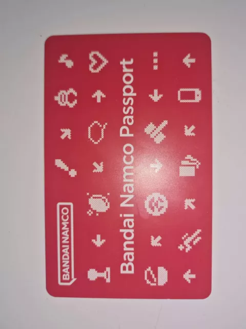 bandainamco banapassport bulk Red blank cards