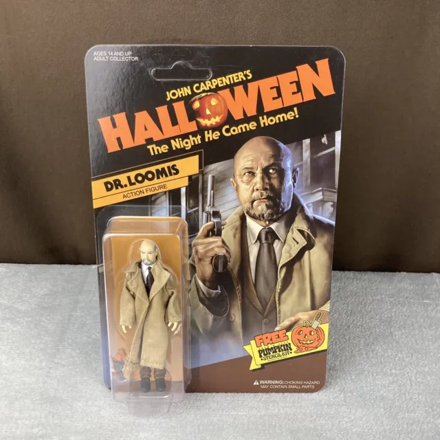 NEW & SEALED! John Carpenter's Halloween Dr. Loomis Action Figure Horror