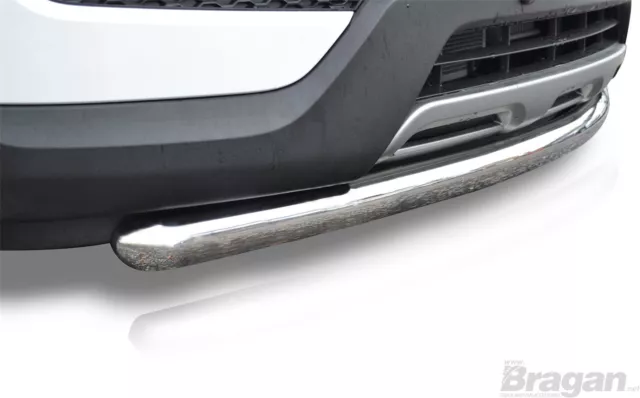 Spoiler Bar To Fit Ford Kuga 2013 - 2019 Stainless Steel 4x4 Front Bumper Nudge