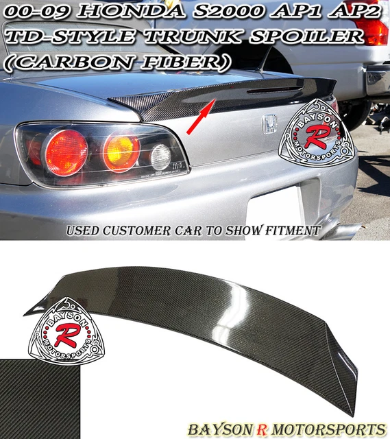 Fits 00-09 Honda S2000 OE Style Rear Trunk Spoiler Wing ABS Painted #B507P Blue