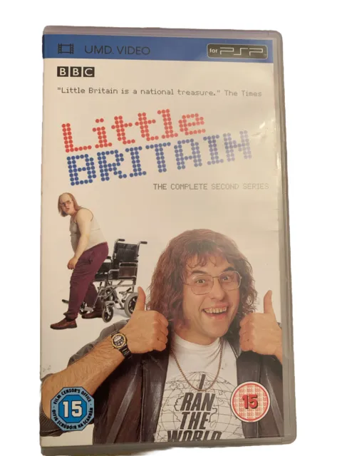 Little Britain - Series 2 (UMD, 2005) PSP ~ BBC ~ 15 RATED ~