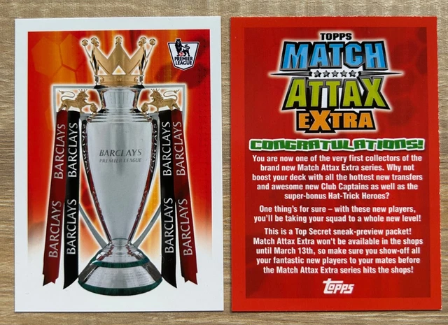 Classeur Match Attax 2007/08 Complet – Éditions Limitées Incluses – Très Rare