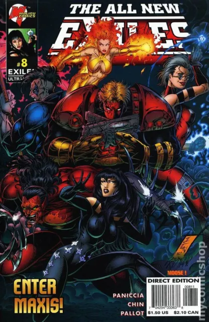 Exiles #8 VF 1996 Stock Image
