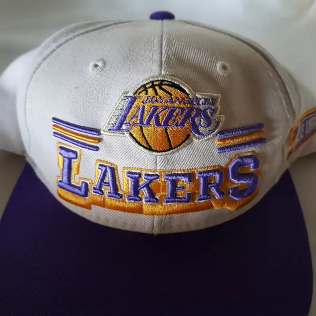 Los Angeles  LA Lakers Mitchell & Ness NBA HWC Snapback Cap Hat