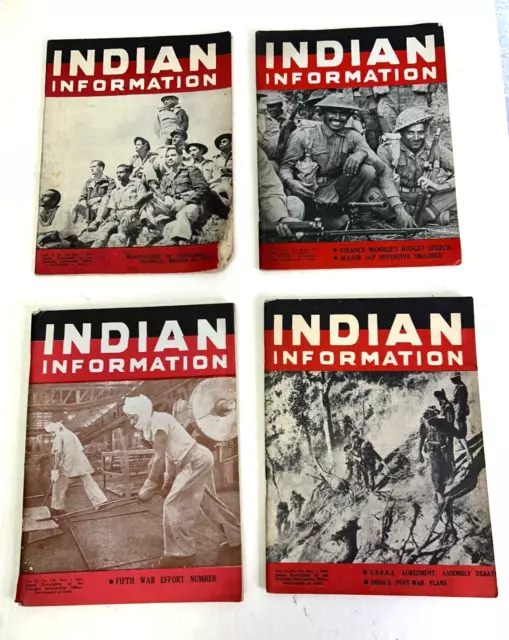 WWII Indian Information Magazines