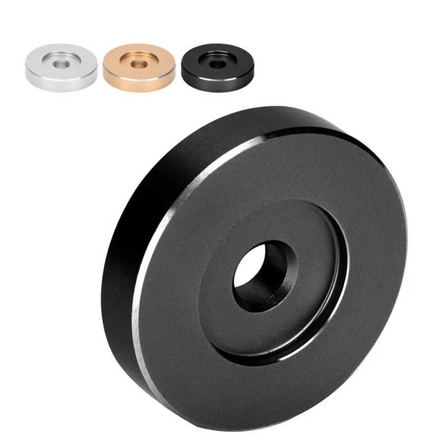 Large Hole Conversion Sheet Vinyl Record Clamp 7" Vinyl Converting Adaptor