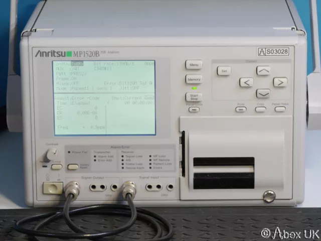 Anritsu MP1520B PDH Analyser