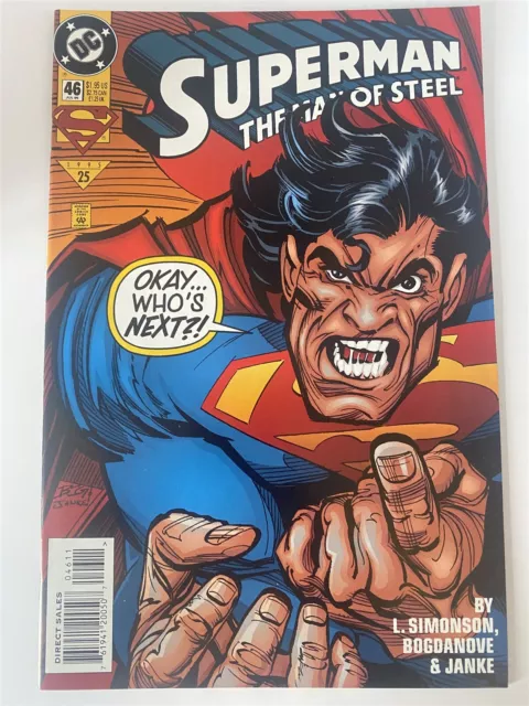 SUPERMAN : THE MAN OF STEEL #46 DC Comics 1995 NM