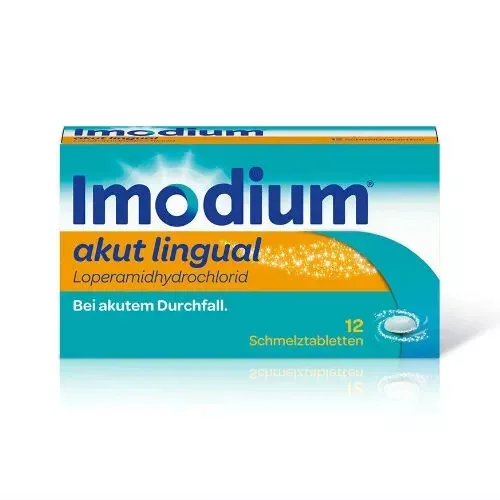 IMODIUM akut lingual Schmelztabl. 12 St, PZN: 1689854