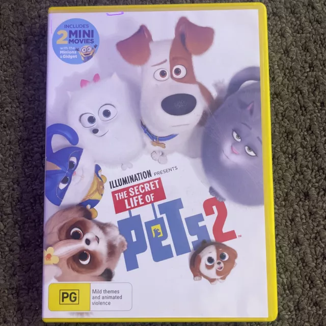 The Secret Life Of Pets 2 DVD Region 4 PAL Free Postage C11