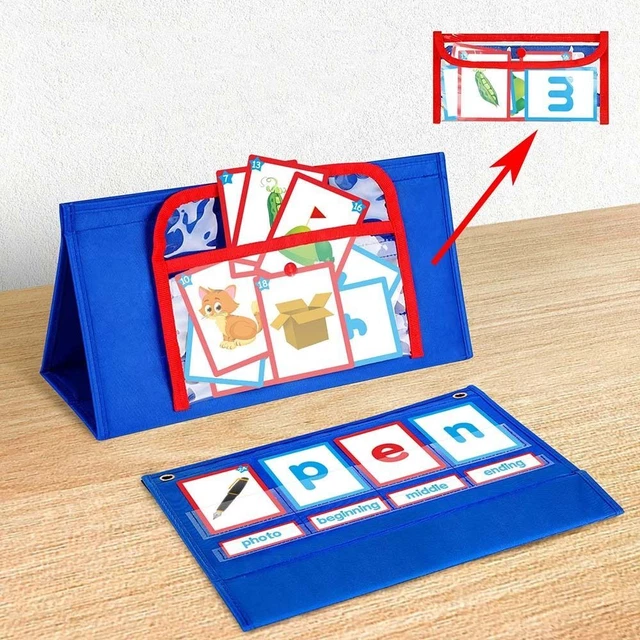PUZZLE DI ABBINAMENTO Dell'alfabeto Giocattolo Montessori Giocattolo Per 126427478704