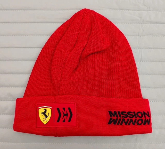 F1 PUMA FERRARI Charles Leclerc Vettel Mission Winnow Beanie HAT