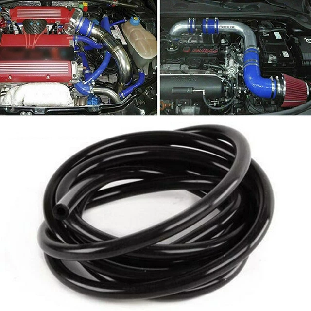 ID (5mm) Universal Fuel Air Vacuum Turbo Pipe Silicone Hose Fit For Motorcycle