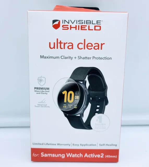 InvisibleShield Ultra Clear Screen Protector for Sam Watch Active 2 - 40mm