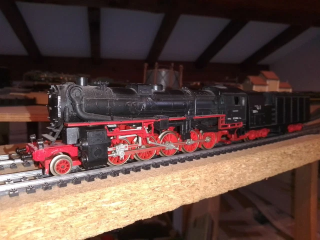 Ancienne Locomotive à Vapeur Atlas - Lot De 9 Modèles Statiques Pour Collection, échelle HO, Made In France