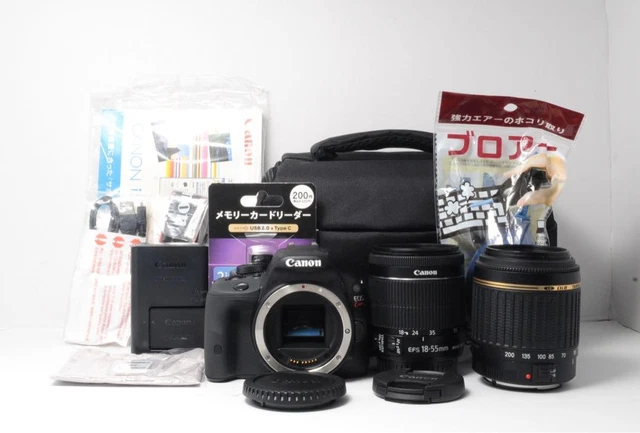 美品　canon EOS Kiss X7　DOUBE ZOOM KIT CANON KISS X7 double zoom kit 546645 $527.36 - PicClick CA