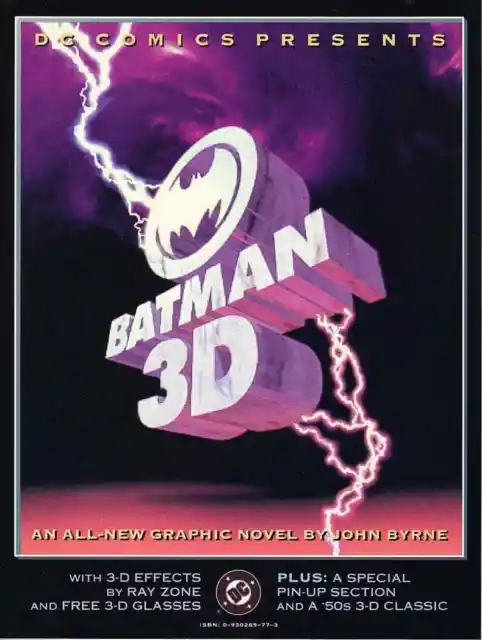 Batman 3-D TPB #1 (with glasses) VF; DC | John Byrne - we combine shipping