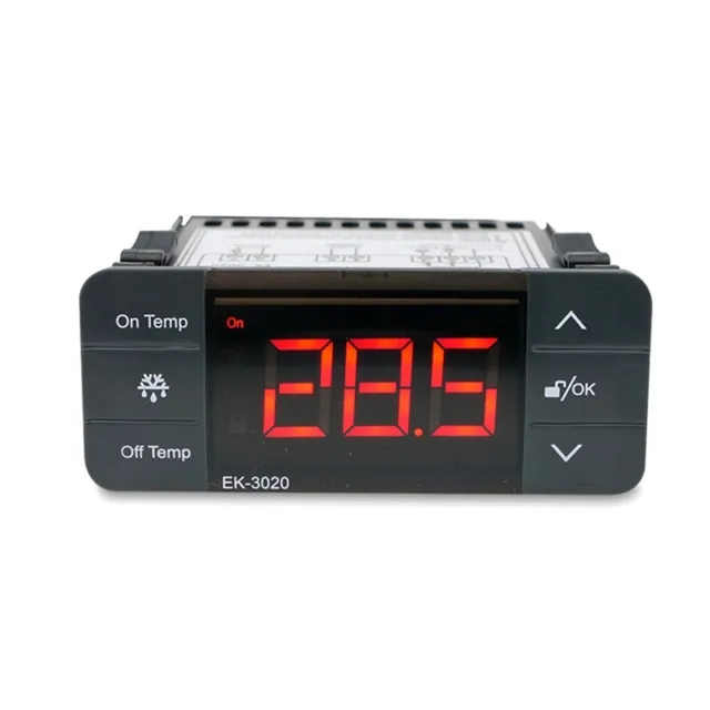 EK-3020 RéGulateur de TempéRature NuméRique 220V Thermostat Capteur RéFrigé8681