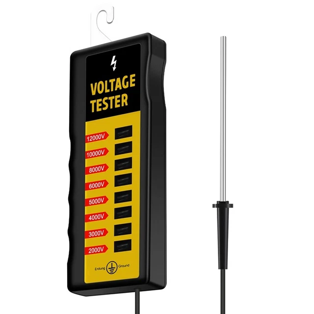 2X(12000V Farmer's Fence Voltage Testing Tool ,Electric Fence Voltage1775