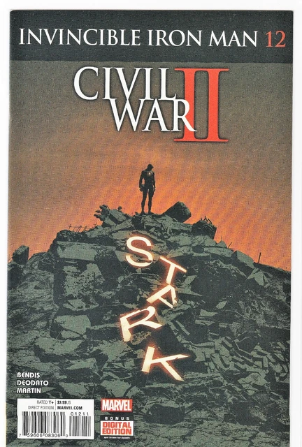 Invincible Iron Man #12 (2016) Bendis / Deodato ~ Riri Williams ~ Unread Nm