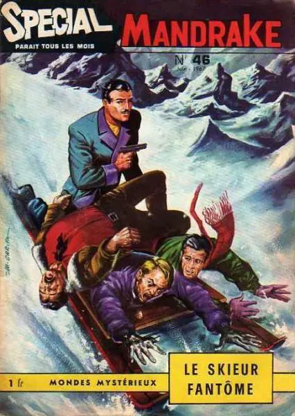 Mandrake spécial 1ère série (1967) 46 Le skieur fantôme (Davis) (Neuf)