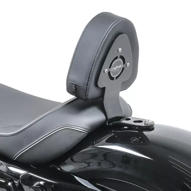Dosseret de pilote pour Harley Davidson Sportster 04-20 Sissybar Conducteur