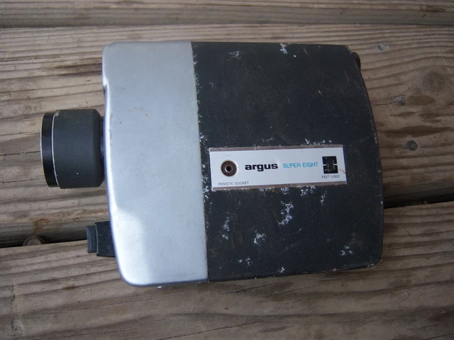 Cámara de cine Argus modelo 810 Super Eight, cámara de cine de 8 mm, de colección