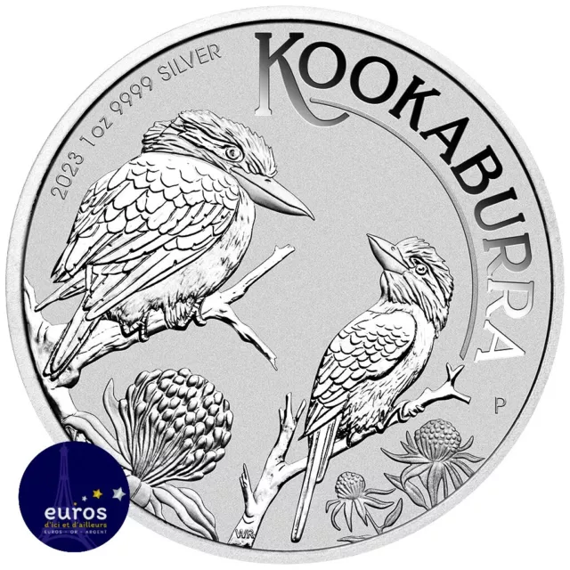 AUSTRALIE 2023 - 1$ AUD - Kookaburra - 1oz argent 999,99‰ - Bullion coin 3