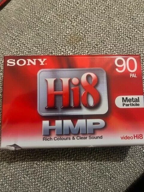 SONY VIDEO Hi8 HMP 90 PAL P5-90HMP3 Metal Particle